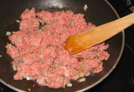 Chaussons à la viande : Etape 2
