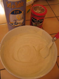 Tarte à l’oignon, fromage blanc et lardons : Etape 4