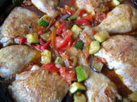 Poulet en ratatouille : Etape 3