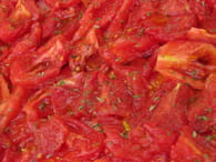 Tomates confites : Etape 1