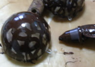 Boules de Noël en chocolat : Etape 4
