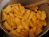 Compote de pommes : Etape 1