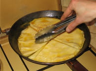 Crêpes Suzette : Etape 3