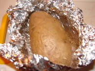 Pommes de terre farcies à la paysanne : Etape 1