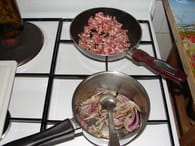 Pommes de terre farcies à la paysanne : Etape 2