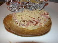 Pommes de terre farcies à la paysanne : Etape 4