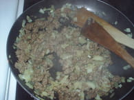 Riz à la tomate et viande hachée : Etape 3