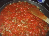 Riz à la tomate et viande hachée : Etape 5