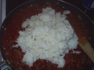 Riz à la tomate et viande hachée : Etape 6