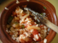 Fleurs de courgettes farcies : Etape 3
