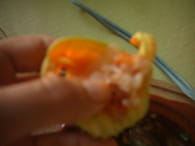 Fleurs de courgettes farcies : Etape 4