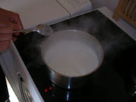 Crème caramel maison : Etape 3