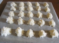 Rochers à la noix de coco : Etape 3