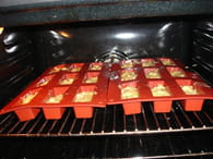 Minis cakes au saumon et poireaux : Etape 5