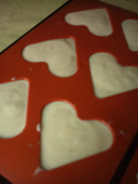 Flans à la mousse de poires : Etape 4