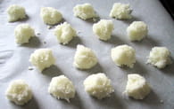 Boules de coco : Etape 1