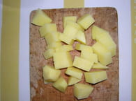 Velouté de courgettes : Etape 2