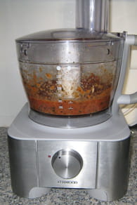 Verrines de tomates fraîches, basilic et coriandre : Etape 4