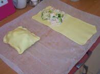 Feuilleté de saumon aux poireaux : Etape 4