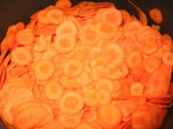 Carottes à la crème : Etape 1