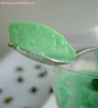 Panna cotta à la pistache : Etape 4