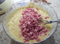 Mini cakes au jambon et gruyère : Etape 4