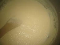 Crème de farine de maïs : Etape 2