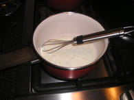 Sauce à l'ail : Etape 2