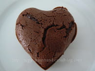 Coeur fondant au chocolat coulant : Etape 2