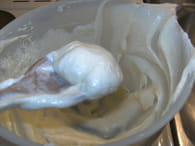 Mousse à la vanille : Etape 4