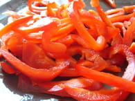 Poivrons marinés : Etape 1