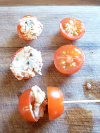 Sucettes tomate fraicheur : Etape 3