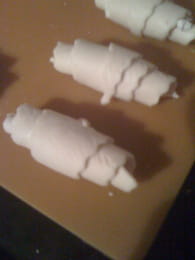 Mini croissants au Boursin : Etape 2