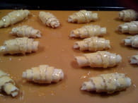 Mini croissants au Boursin : Etape 3