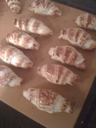 Mini croissants au Boursin : Etape 4