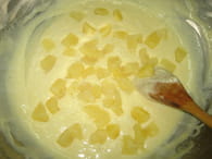 Gâteau au yaourt et à l'ananas : Etape 3