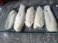 Gratin de filets de poisson : Etape 2