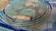 Cigares (ou briouates) pomme de terre-mozzarella : Etape 3