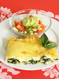 Lasagnes au saumon et aux épinards : Etape 4
