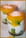 Verrines kiwis-mascarpone et coulis de mangue