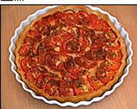 Tarte � la tomate