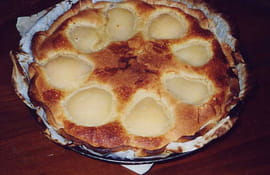 Tarte amande-poire 