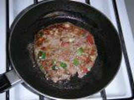 Steak aux poivrons