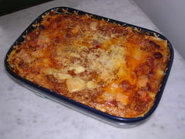Lasagnes � la sauce ragu