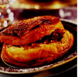 Galette des rois � la framboise