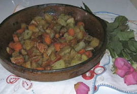 M�lim�lo de l�gumes au chorizo