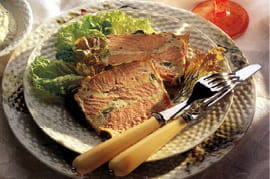 Terrine de saumon aux l�gumes