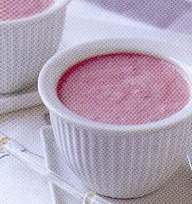 Mousse � la framboise