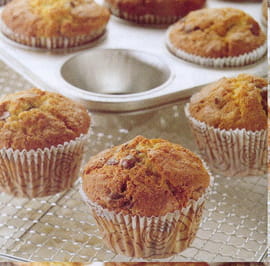 Muffins aux p�pites de chocolat