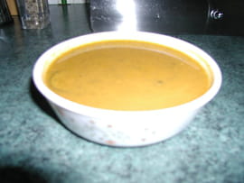 Soupe de courgettes